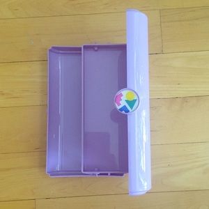 Lilac Caboodles Clutch/Makeup Case Touch-up Tote